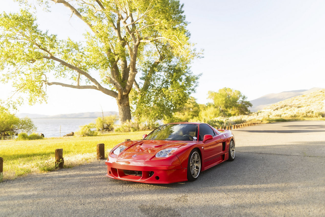 2004 Acura NSX - Motegi MR158 Tsubaki - Gold | Motegi Wheels